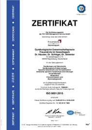 PDF - TÜV Zertifikat Einführung Verwendung Qualitaetsmanagements ISO9001:2015